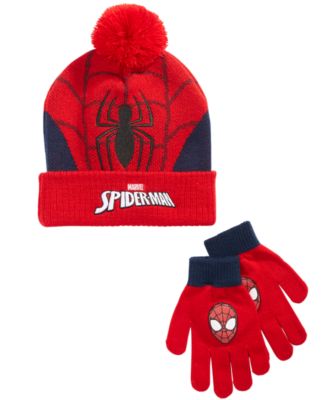 Spider-Man Little & Big Boys 2-Pc. Hat & Gloves Set - Macy's