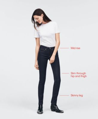 calvin klein jeans ckj 011 mid rise skinny
