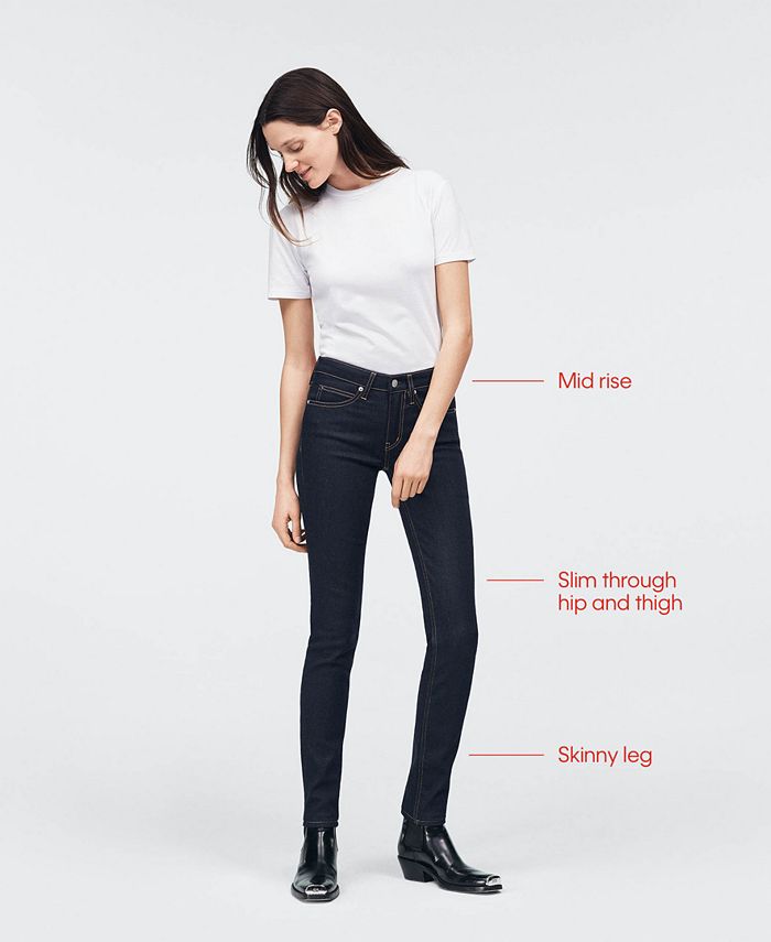 Calvin Klein Jeans Mid Rise Skinny Jeans, CKJ 011 - Macy's