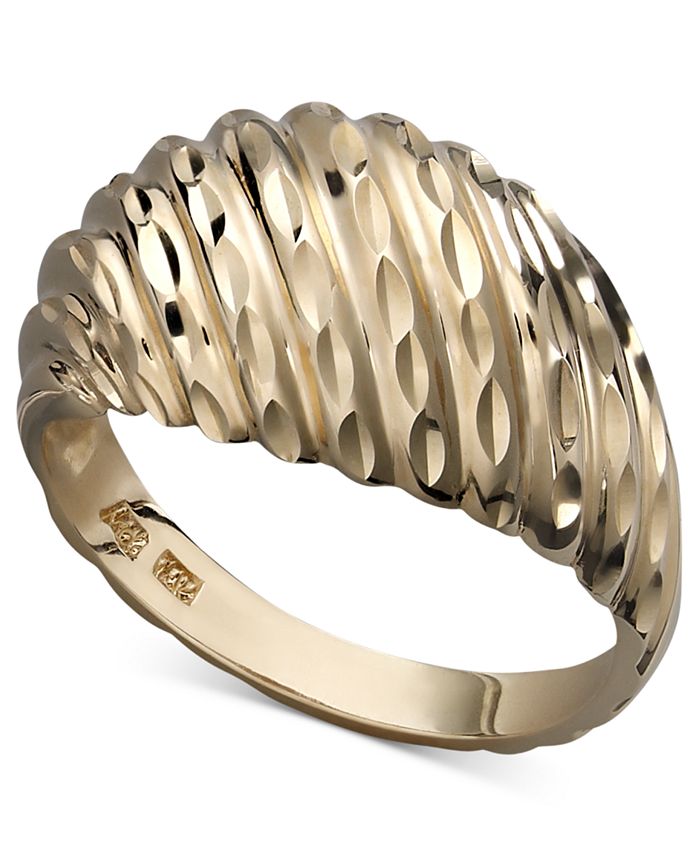 Macy's 14k sale gold rings