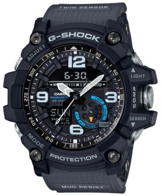 gray g shock watch