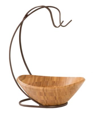 Seville Classics - Bamboo Fruit Bowl