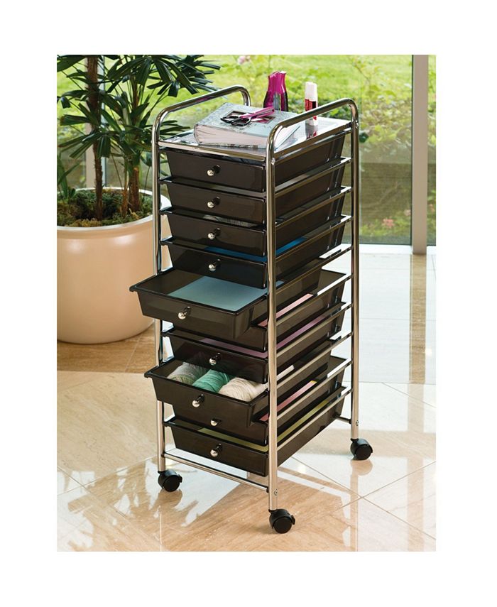 Seville Classics 10 Drawer Organizer Cart & Reviews Cleaning
