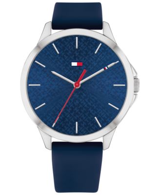 Tommy Hilfiger - Women's Navy Blue Silicone Strap Watch 38mm
