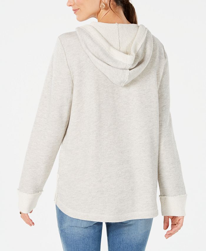 Sequin Embroidered Zip Hoodie ACS0278