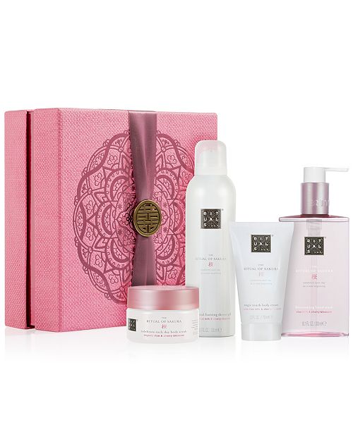 4 Pc The Ritual Of Sakura Renewing Ritual Gift Set