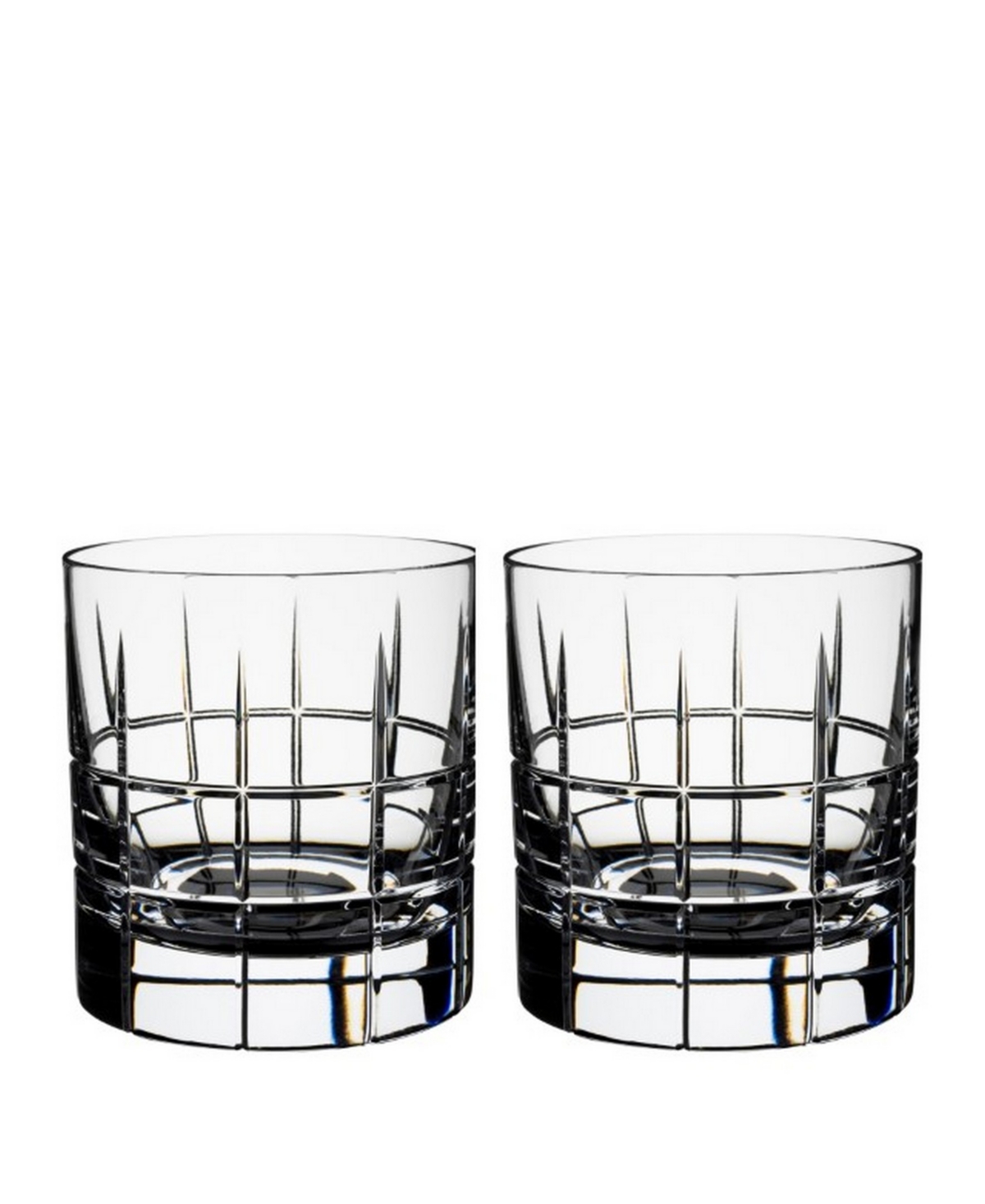 Orrefors Street Whiskey, Set Of 2 In Clear
