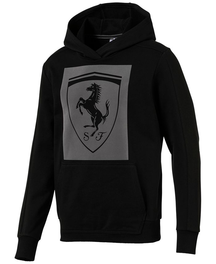 Puma Men's Ferrari Big-Shield Hoodie & Reviews - Hoodies & Sweatshirts ...
