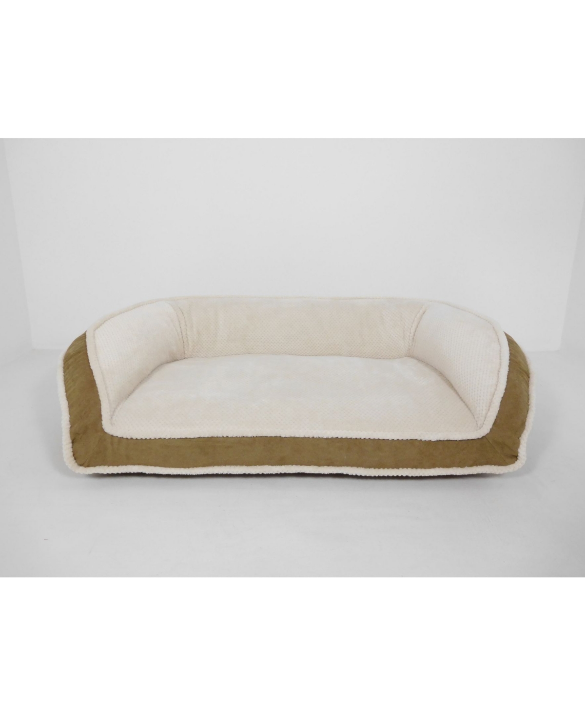 ARLEE HOME FASHIONS CLOSEOUT! ARLEE DEEP SEATED LOUNGER SOFA AND COUCH STYLE PET BED, LARGE