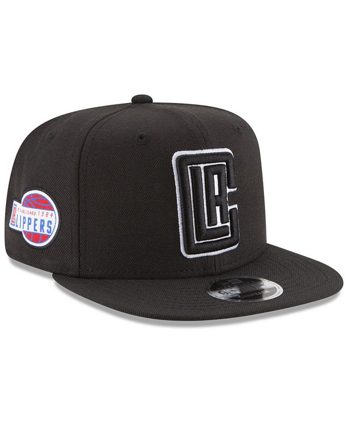 New Era Los Angeles Clippers Anniversary Patch 9FIFTY Snapback Cap - Macy's