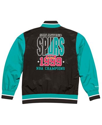 Mitchell & Ness Men's San Antonio Spurs History Warm Up Jacket - Macy's