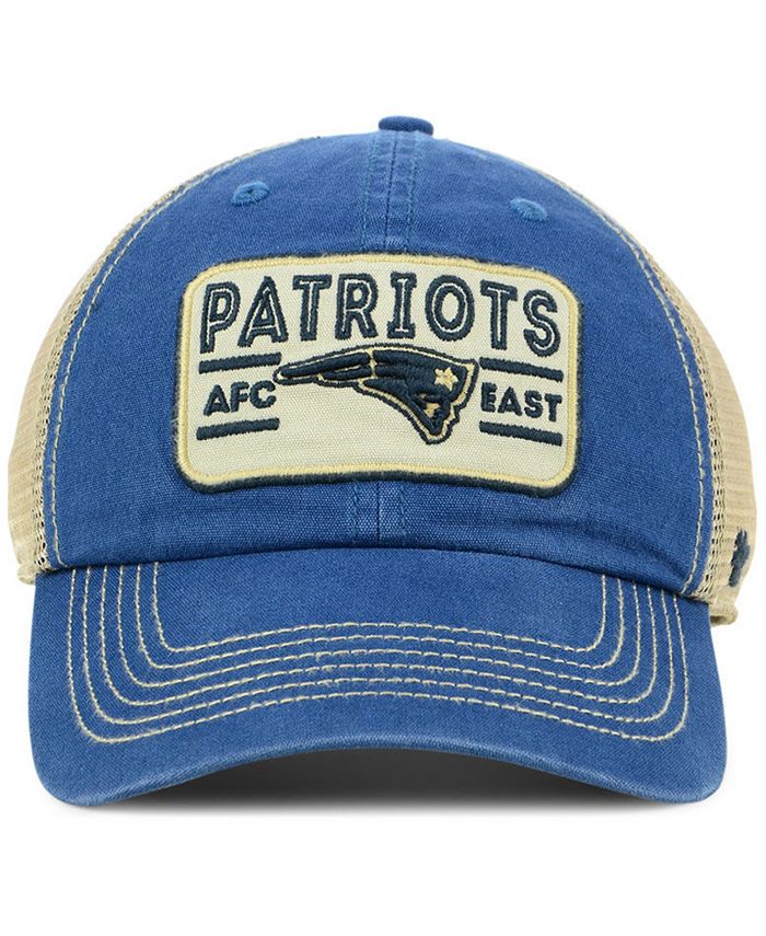 '47 Brand New England Patriots Sallana Mesh CLEAN UP Cap - Macy's