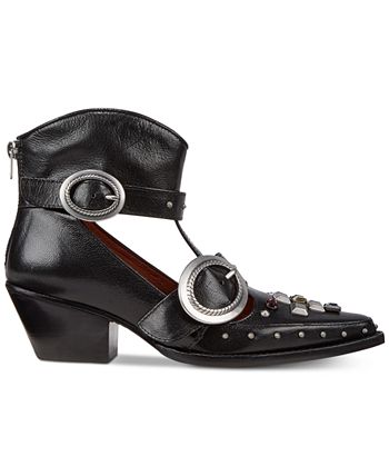 COACH Cut Out Western Creeper Booties Macy s