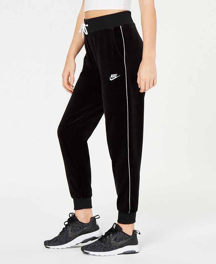 Nike Sportswear Velour Pants - Macy's