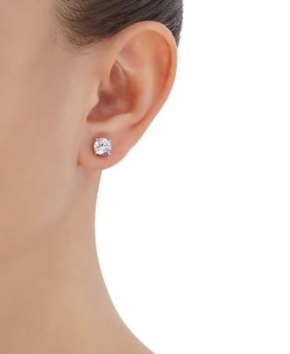IGI Certified Lab Grown Diamond Stud Earrings (2 ct. t.w.) in 14k White Gold or 14k Gold