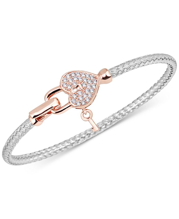 heart lock bracelet