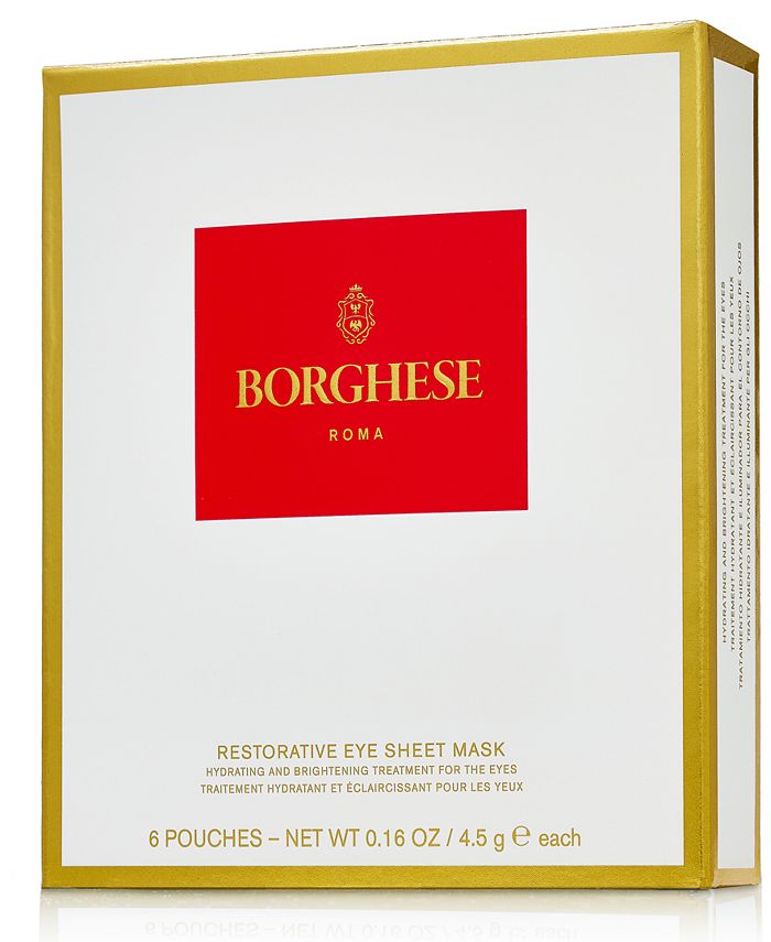 Borghese - Eye Sheet Mask - Calm & Energy, 6-Pk.