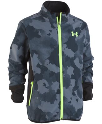 Under Armour - Big Boys Printed Northern Zip-Up Softshell Jacket