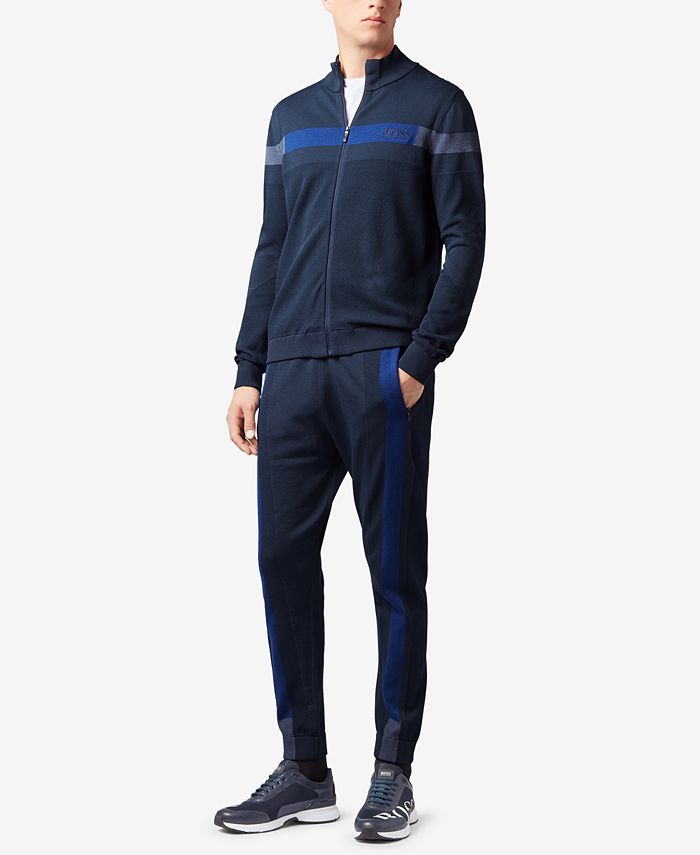 hugo boss cotton tracksuit
