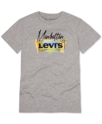 Levi's - Big Boys Manhattan Subway Map Batwing Graphic T-Shirt