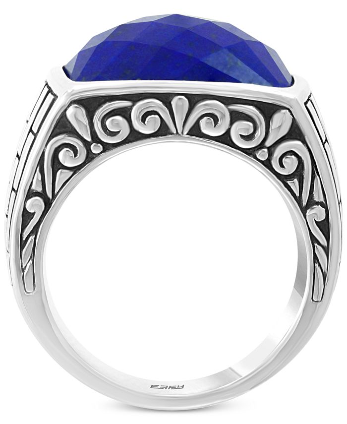 Male Iroc sales Mens Sterling Silver Rings, Lapis lazuli gemstone silver  ring, Weight: 5-10 Gms