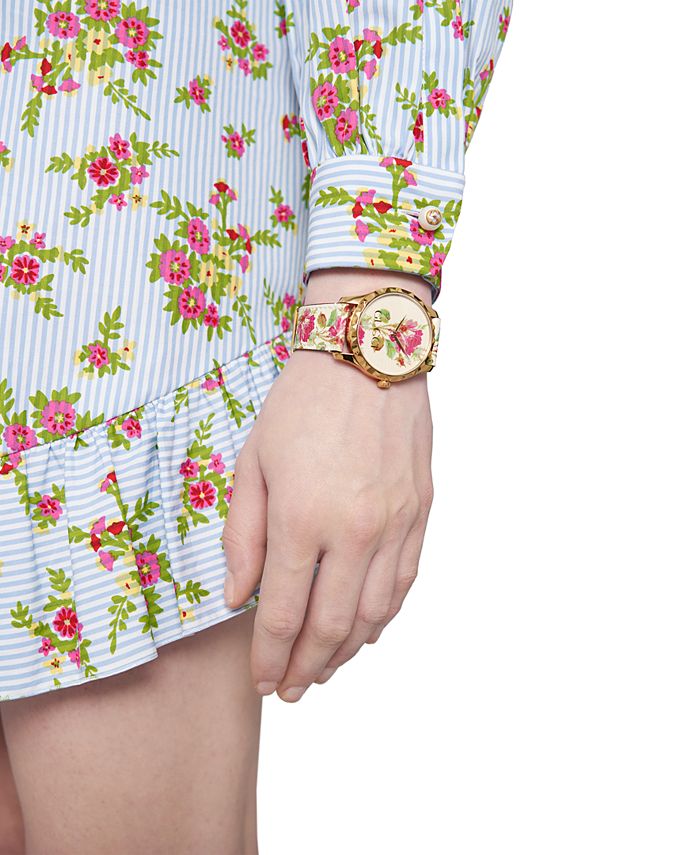 Gucci watch cheap flower