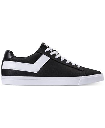 Men's pony topstar low casual shoes store