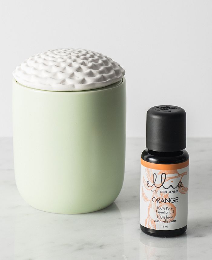 Homedics Ellia In Bloom Porcelain Aroma Diffuser Macy's