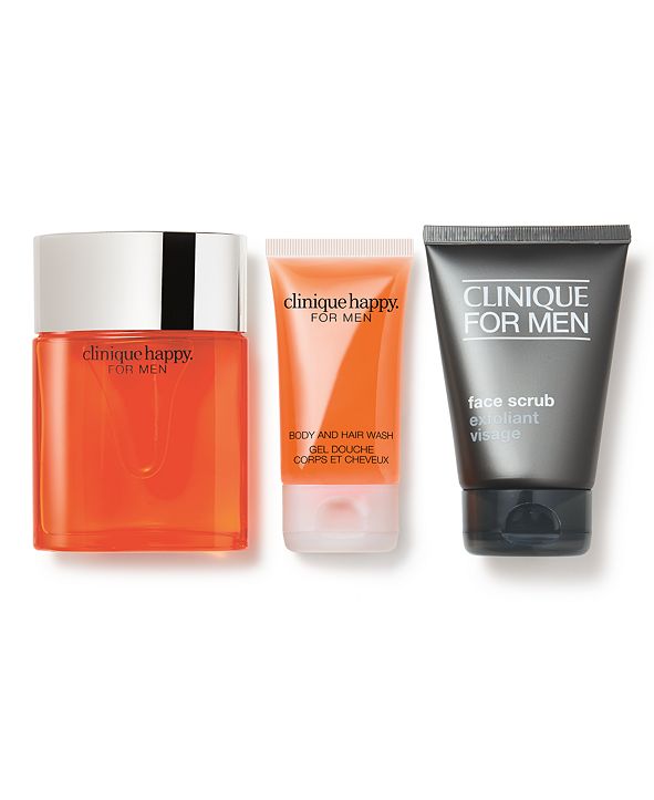 Clinique Men's 3-Pc. Happy For Him Set & Reviews - Beauty Gift Sets ...