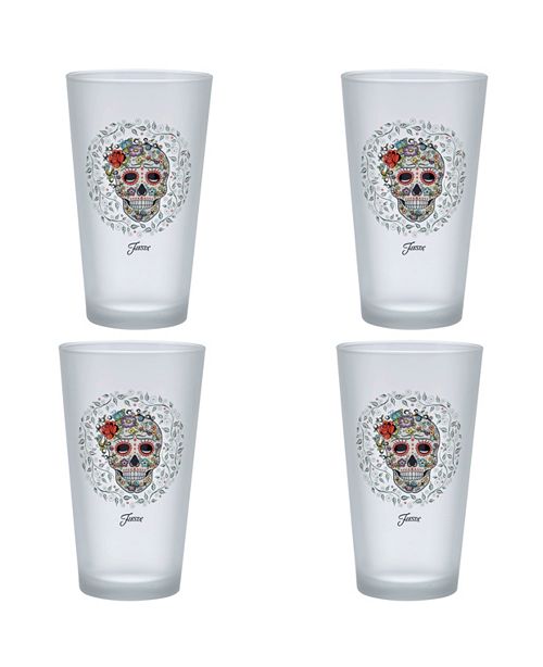Culver Fiesta Skull and Vine Sugar 16Ounce Frosted Tapered Cooler
