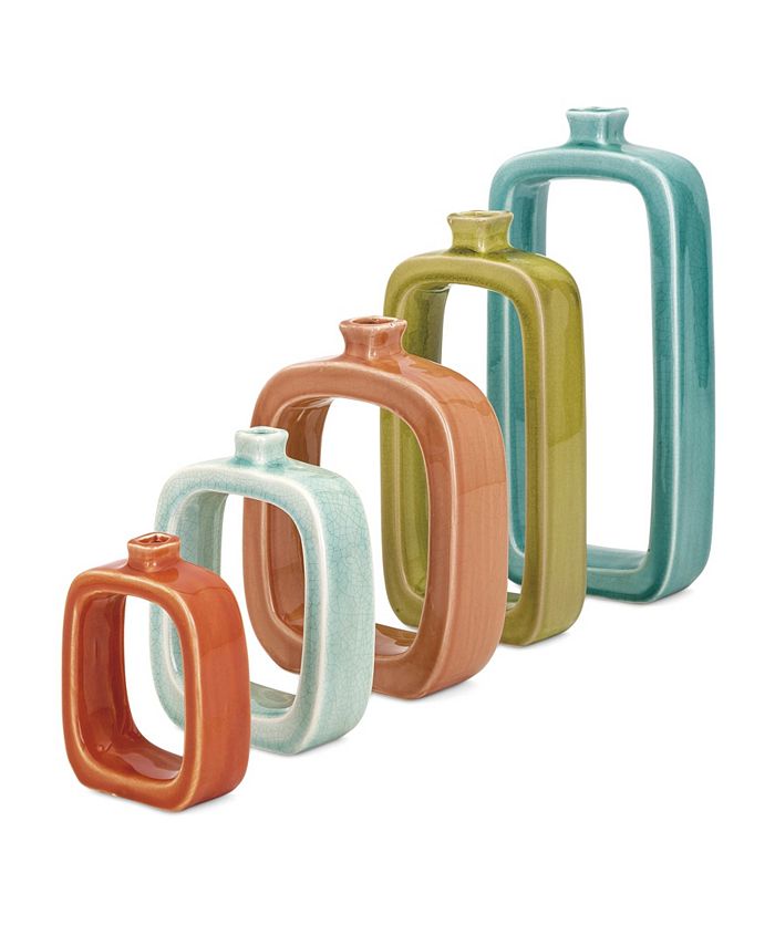 IMAX Warlow Vases Set of 5 Macy's