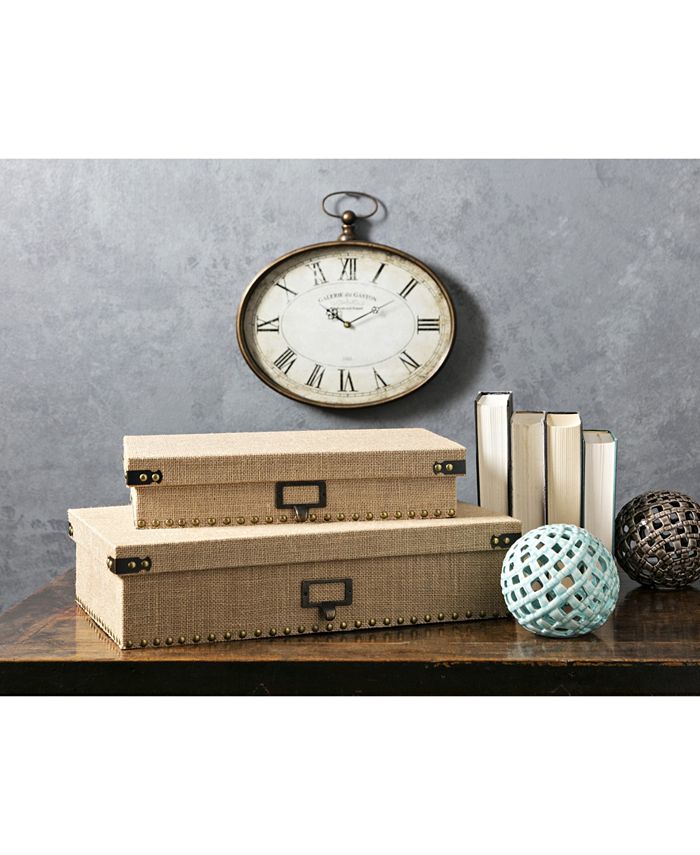 IMAX Jefferson Clock Macy's