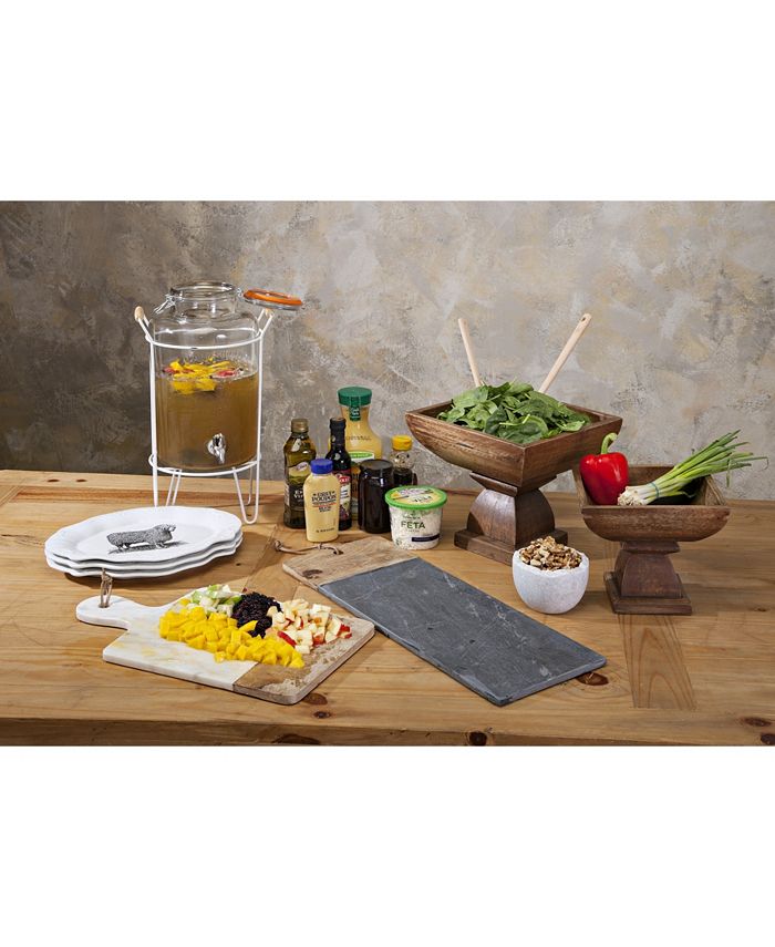 IMAX Addy Marble and Wood Cheese Board Macy's