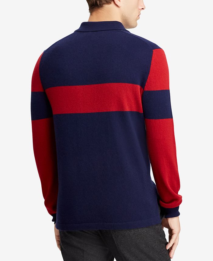 Polo Ralph Lauren Men's Cashmere Polo Sweater - Macy's