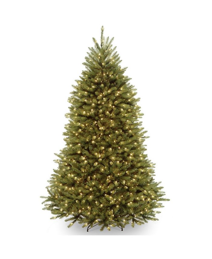 National Tree Company - National Tree 6 .5' Dunhill Fir Tree with 650 Clear Lights and PowerConnect ™