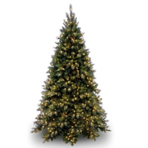 National Tree Tiffany Medium Fir Tree With 850 Clear Lights