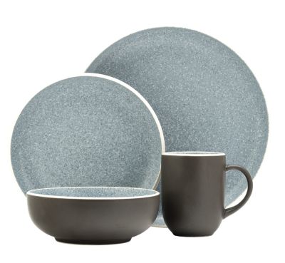 Sango - Tailor Granite 16-Piece Dinnerware Set