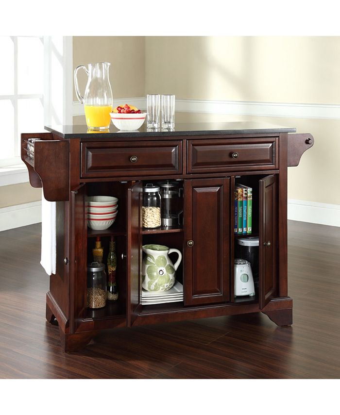 Crosley Lafayette Solid Granite Top Kitchen Island Macy's