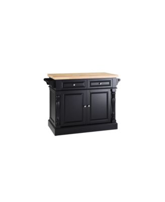 Oxford Butcher Block Top Kitchen Island