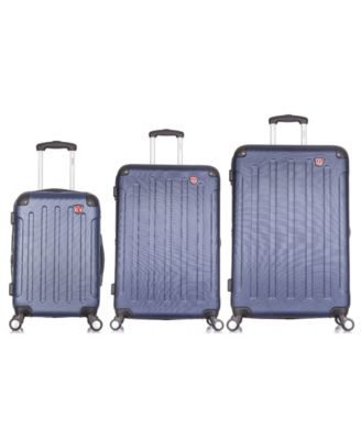 Intely 3-Pc. Hardside Tech Luggage Set