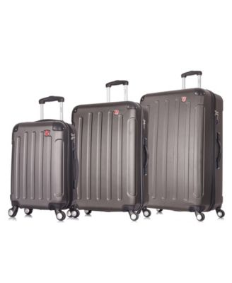 Intely 3-Pc. Hardside Tech Luggage Set