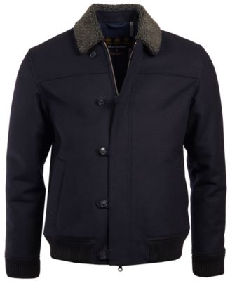 barbour wool coat
