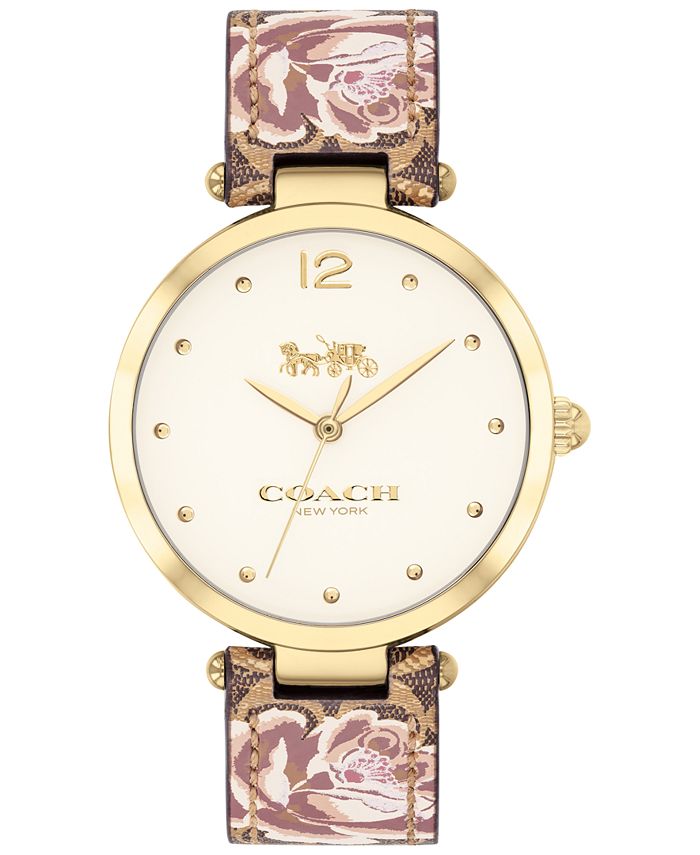 Coach 2025 floral watch