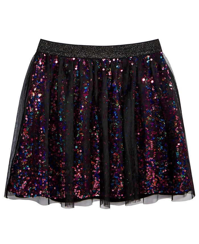 Epic Threads Big Girls Sequin Mesh Skirt, Created for Macy's & Reviews ...