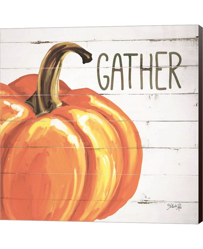 Metaverse Gather Pumpkin By Marla Rae Canvas Art - Macy's