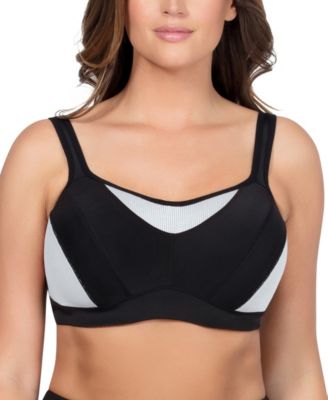 bali active foam underwire low impact sports bra 6567