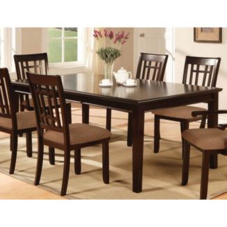 Benzara Transitional Style Rectangular Dining Table - Macy's