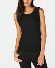 Levelwear Miami Marlins Women's Black Macy Tank Top, Black, 65% Polyester / 35% Cotton, Size XS, Rally House