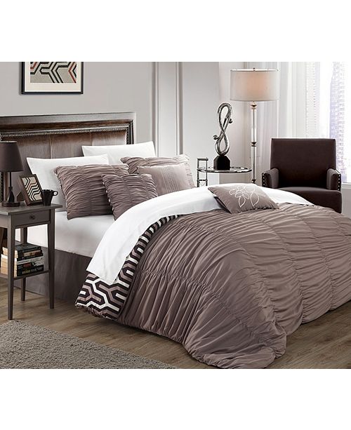 Chic Home Elissa 7 Pc King Reversible Duvet Cover Reviews