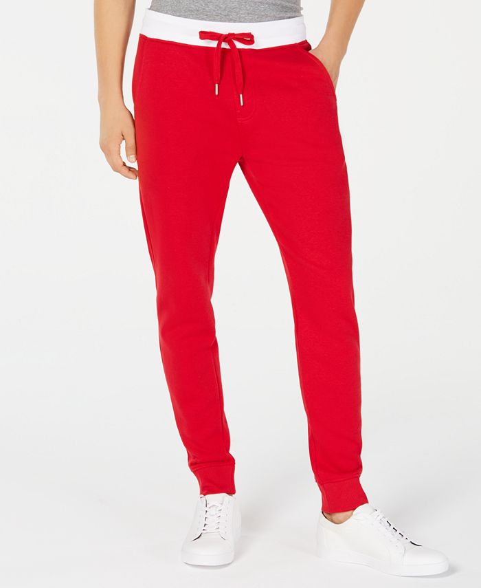 Calvin Klein Jeans Men's Monogram Fleece Pants Created for Macy's Macy's